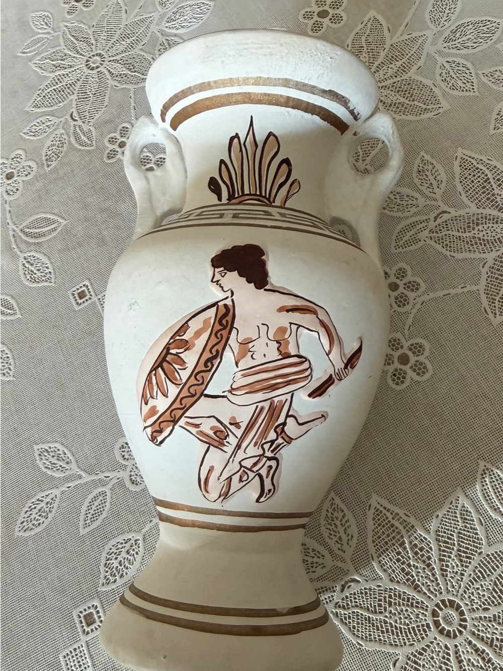 Handmade Grecian Amphora Vase – Athens, Greece